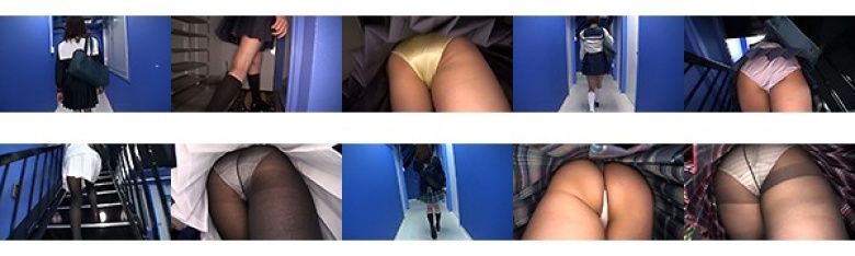 階段女子校生 やっぱり！SPECIAL女子校生のパンチラって激しく見たいよね 編:イメージ画像