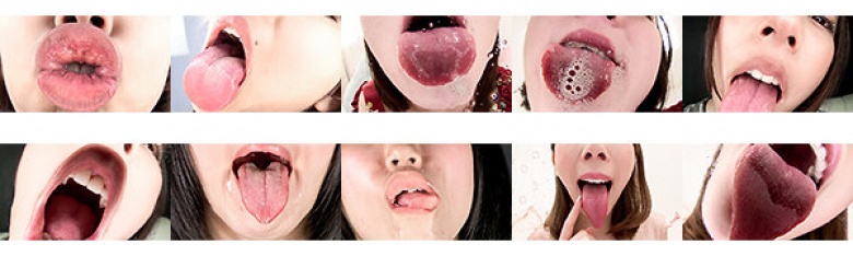 Close contact virtual kiss:Thumnail