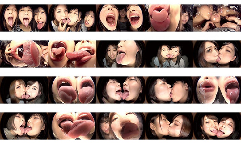 痴女レズに見つめられながらベロキスで迫られる僕:イメージ画像