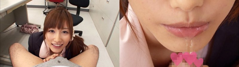 お仕事中に同じ職場のカレが止めるのも聞かずにチ○ポをおしゃぶりし、同僚や上司にバレそうなスリルに高揚しながら射精を促す美人OL彼女! 絵色千佳:イメージ画像
