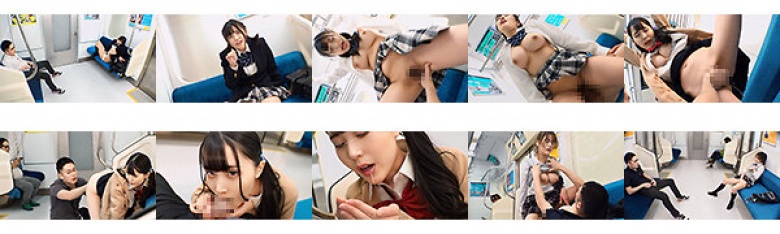 FALENO変態特急!!車内でパンティを見せつけボクヲ挑発する変態J系。我慢できずヤって?ヤラれて?しまいました。「次は停車駅は終点‘生中’です!」:イメージ画像