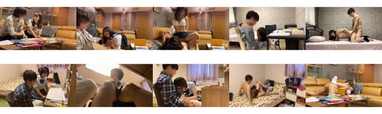 「ちゃんと勉強するからエッチなことも教えて…だって先生のことが好きなんだもん」マジメな女子○生が家庭教師を誘惑する…イケないことだと理解しつつも我慢しきれずエッチすると「ダメダメっ抜いちゃヤダぁ～」膣奥までカニばさみロックで何度も中出し強要する:イメージ画像