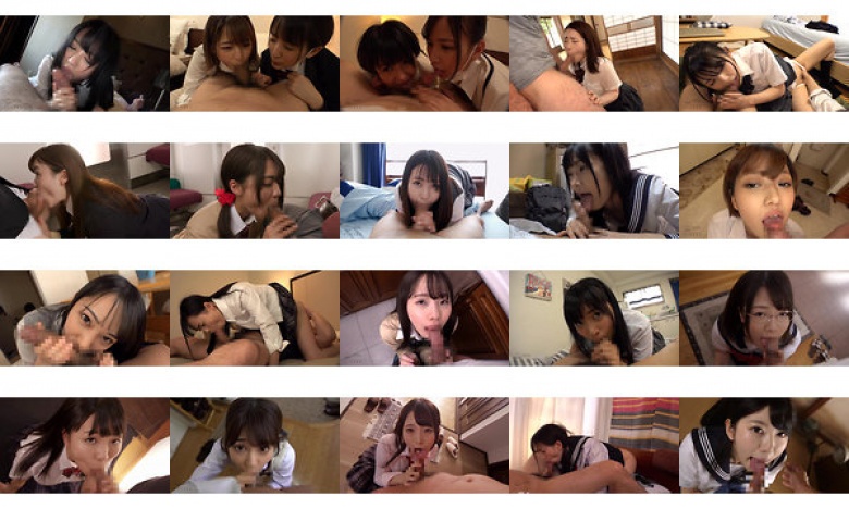 40人のおチ●ポ大好きな女子●生おしゃぶりフェラ 4時間:イメージ画像
