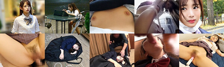 【貧乳・微乳女子校生4人組】ストーキング拉致られ中出し・睡眠姦・盗撮・逆さ撮り・大容量データ250分超映像収録:イメージ画像