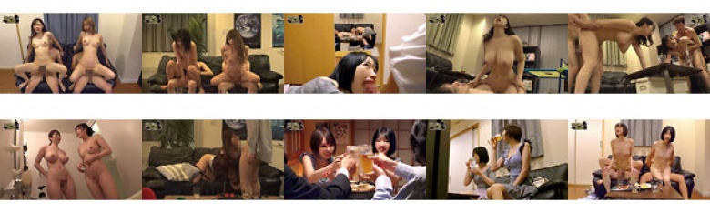 相席居酒屋でナンパした仲良し2人組をお持ち帰り。コソコソHしていると隣の部屋にいるガードの堅い女友達はヤラせてくれるか総集編8時間 VOL.3:イメージ画像