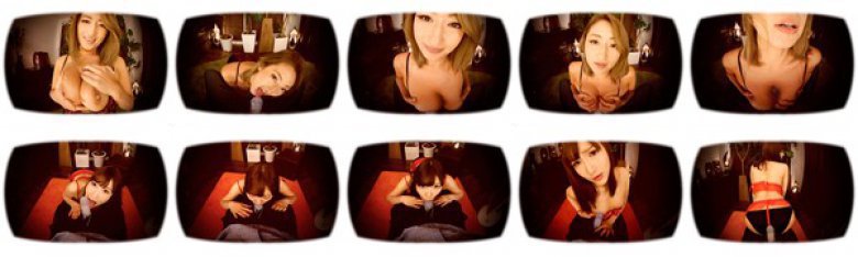 【VR】ハズレ無し風俗店〜柔巨乳美女&喉奥奉仕娘〜:Thumnail