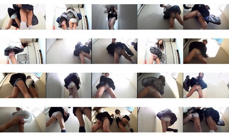 通学女子校生 強風どっきりパンモロ VOL.3 〜足元から奇跡の風が！〜:样本图像