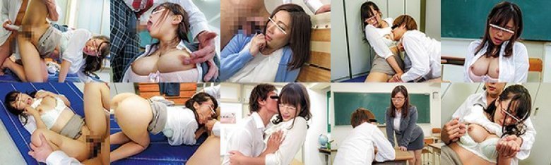 「ダメッ！やめなさい！！それ以上したらしたくなっちゃうから…！！」ヤリチン男子の生徒指導をすることになった真面目な女教師は、男子生徒からのセクハラ行為を本気で断ることができず…それどころかドMの本性が暴走！淫乱化！！:イメージ画像