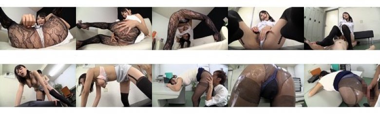 スケベな柄パンスト美脚 3 浜崎真緒:样本图像