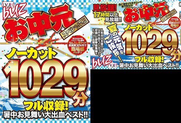 【VR】ノーカット1029分フル収録！暑中お見舞い大出血ベスト！！お中元スペシャル！！！:イメージ画像