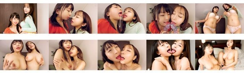 【VR】見せ付けレズ 〜レズビアンのセックスは濃厚接吻から始まる〜 羽月希・篠田ゆう:样本图像