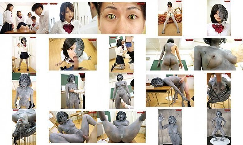 妄想アイテム究極進化シリーズ 転校生は石化蛇男〜クラスの女子よ徐々に石化せよ〜 妃月るい:样本图像