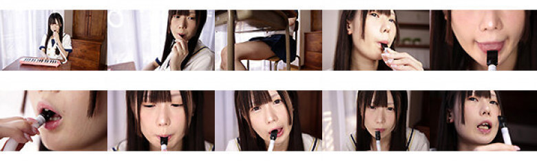 放課後教室に忍び込んだらクラスのアイドルが鍵盤ハーモニカの自主練してた(ヨダレまみれで) 姫崎あむ:イメージ画像