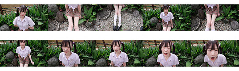 It's like a bukkake! Gravure idol Amu Himesaki gets soaking wet while wearing her uniform:Thumnail