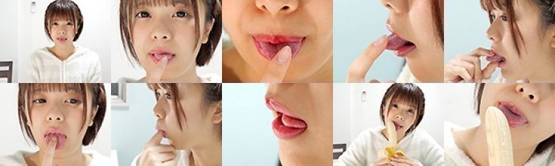 舌ベロフェチ〜舌ベロ観察＆バナナ舐め〜 星咲凛:イメージ画像