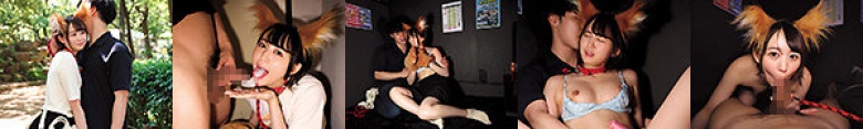 【メス犬ごっくん調教記録映像】散歩中の野外フェラ~ごっくんで発情しこっそり声ガマンSEX【素人ヨリヌキ#2 ゆら(22)】:イメージ画像