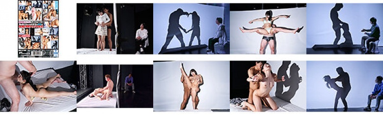 一般男女モニタリングAV ラブラブカップル限定 影絵に挑戦！ドキドキ寝取られシルエットクイズ！3 布越しに彼氏に見られているのに女子大生がデカチンSEXで生中出し！:イメージ画像