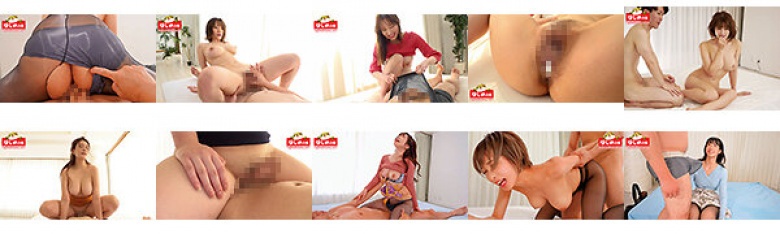 街でナンパした初対面の巨乳人妻と奥手男子がパンティ素股体験！ 奥さんの恥じらいパンチラを見てフル勃起したチ●ポでパンツ越しに擦り合った2人は生ハメ中出ししてしまうのかっ！？8Hour HITS:イメージ画像
