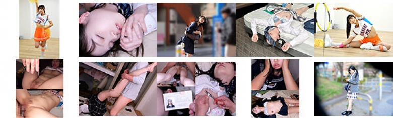 完全昏迷 - 4人 - ≪天堂≫啦啦队/定久生田径部/女子学校/18个厚脸皮双马尾女孩，全部中出，梦游秒:样本图像