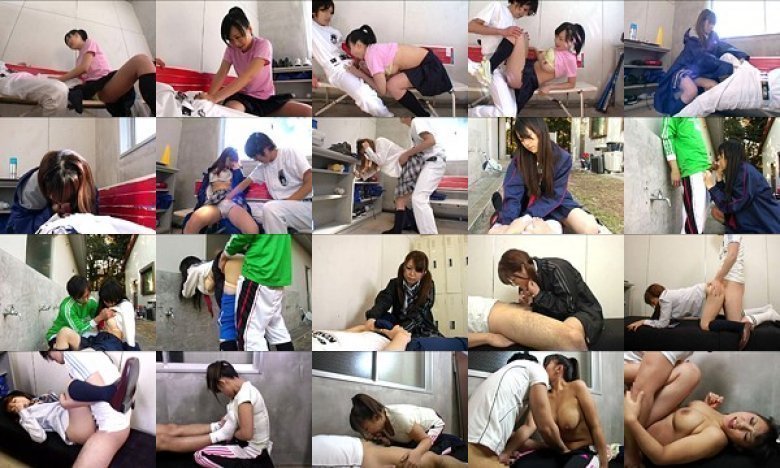 部員のことを誰よりも真剣に考える女子マネージャーは、下半身の際どい場所でも気にせずマッサージして勃起部員を続出させる罪な女の子。:イメージ画像