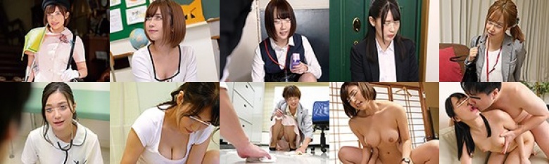 一生懸命働くキレイな女性(看護師、教師、OL…)は自分がパンチラしている事に気づかないほど仕事に夢中。その無防備なパンチラが男の勃起を誘発!2:イメージ画像