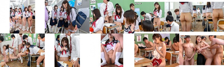 校則違反は連帯責任!男子がわざとやらかして、罰として女子も男子も下半身丸見え半裸登校!ボクが通う超進学校はとにかく校則がやたらと厳しい。:イメージ画像