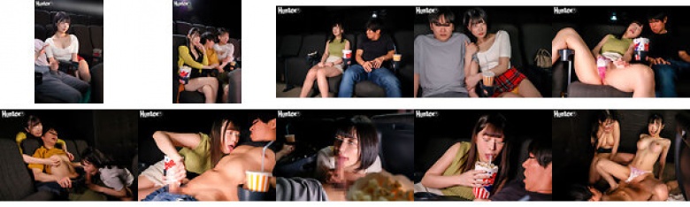 I'm the only customers at the cinema during the day on weekdays and I'm a nymphomaniac... It's a movie I've wanted to see so much, but I can't concentrate at all because of the slut who keeps playing with my nipples and dick over my clothes!:Thumnail