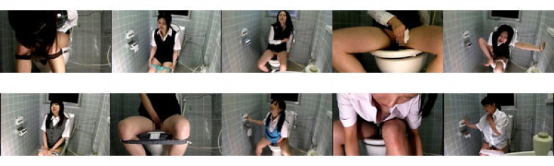 都内某所 雑居ビル 男女共用トイレのオナニー盗撮映像4時間2 30人:イメージ画像