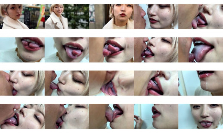 M男が街中で女性に声をかけてキスさせてもらう 美容部員 はるのちゃん:イメージ画像