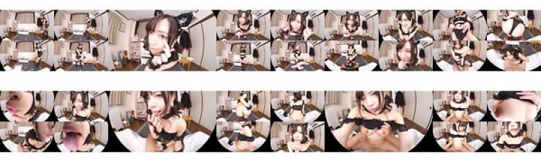 【VR】一条みお 突如家に現れた猫なお姉さんは自ら泥棒と名乗るとんでもない痴女だった！？:イメージ画像