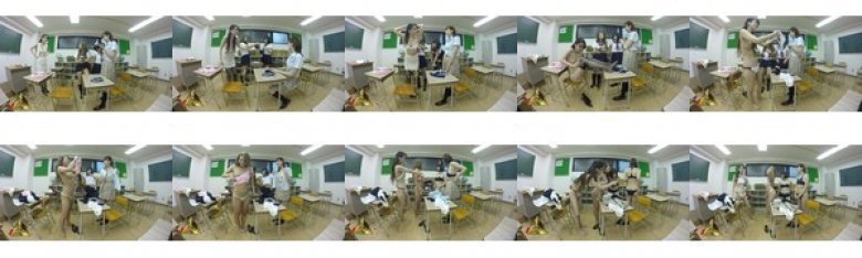 【VR】のぞき見！？エロブルマー生着替え:样本图像