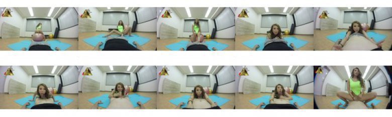 【VR】ハイレグレオタードお下劣痴女:样本图像
