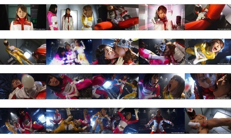 戦隊ヒロインふたなりハードレズアクメ洗脳 女司令官レクサスレッドとイエロー&ピンク:イメージ画像