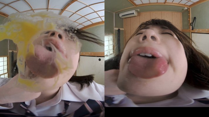 【VR】顔中ペロンペロンの唾だらーんのベッタベタ 1:イメージ画像