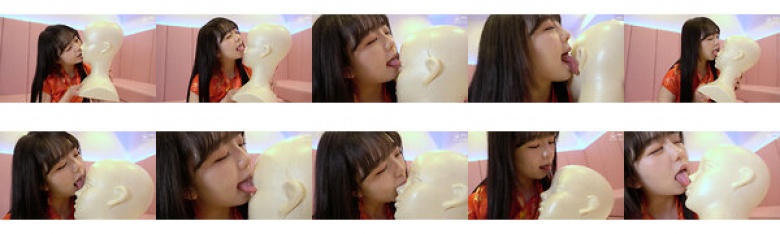 濃厚な唾責め&舌ベロ顔舐め奉仕プレイ 泉りおん:イメージ画像