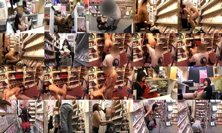 某ビデオショップで働く女店員はサービス満点！商品購入特典を口実に色々ヤッてくれる:イメージ画像