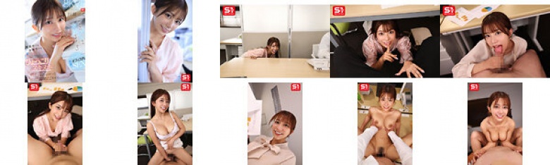 【VR】“如果让大家都知道的话，那岂不是很糟糕……？”尼子酱，一个问题后辈，即使在加班或开会时，似乎也无法炫耀我丰满、疲倦的鸡巴，川越尼子:样本图像