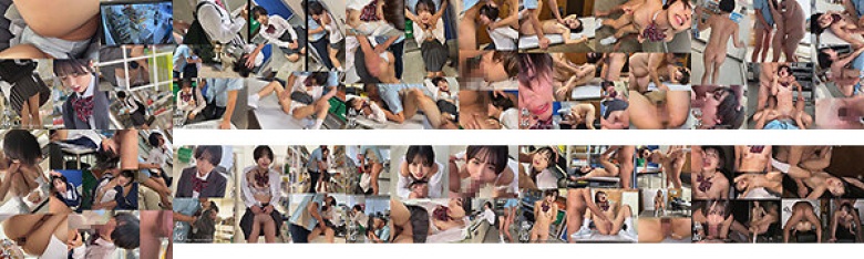万引き冤罪レ×プ 脅迫され性処理肉便器として孕むまで中出しされ続けた無実の制服美少女 菊池はる:イメージ画像