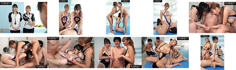 チ○ポ出して整列しなさい!先生たちがエッチな水着で痴女ってあげる 清宮仁愛 百田光稀:イメージ画像