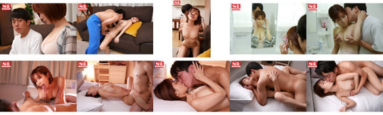 「诶，我错过了末班车！要不要让你住我家？」 接受美女同事的邀请时，我的理智被她的裸体和毫无防备的家居服所震撼……小岛美波:样本图像