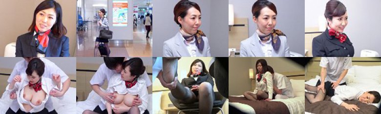 国際線人妻CA会員制整体マッサージ 極上美巨乳CA妻は乳房も性器もまさぐられ、激しく抵抗するが…:样本图像