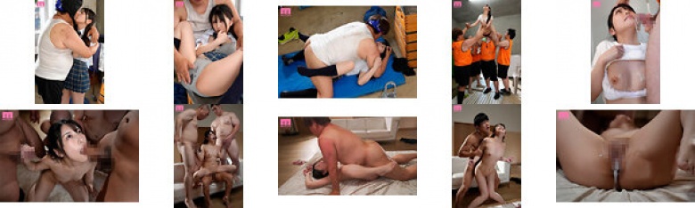 She started working as a female manager, but her uterus was completely crushed by the big body press of a sweat-covered rugby player. Shiori Kuraki at a summer training camp.:Thumnail