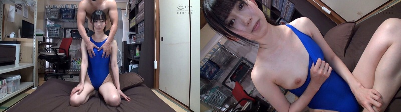 黒川すみれ 競泳水着にザーメンぶっかけSEX:イメージ画像