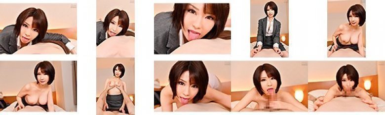 【VR】乳首責め専門デリヘル嬢に騎乗位で生中出し まえびさん（23） 来まえび:样本图像