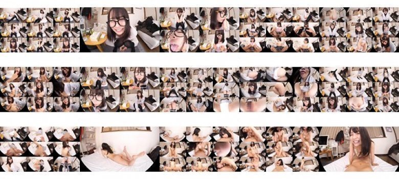 【VR】枢木あおい 部屋に転がり込んできた黒髪眼鏡女子と朝から晩までヤリまくる超幸せな一日。:イメージ画像