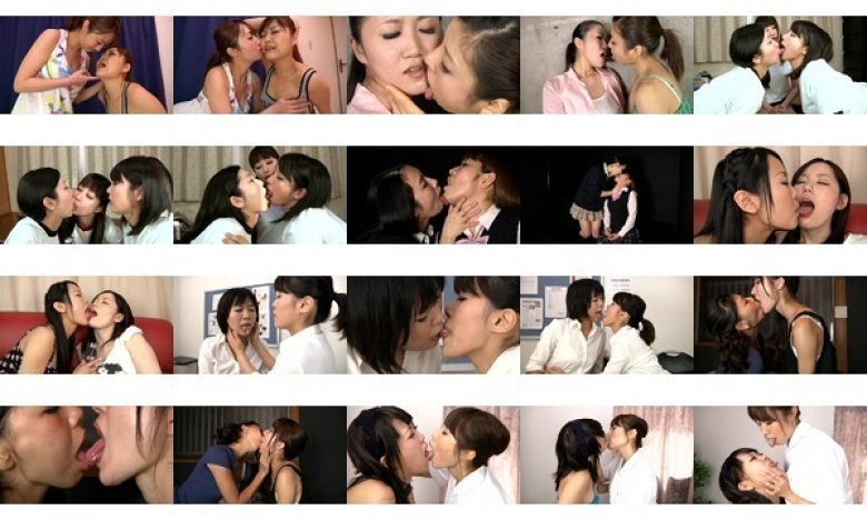 大口を開けて歯や喉ちんこが見えるぐらい 濃厚接吻 唾液交換 Saliva Swapping:イメージ画像