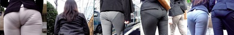 東京街角盗撮3 OLパンツスーツのむっちむちお尻:イメージ画像