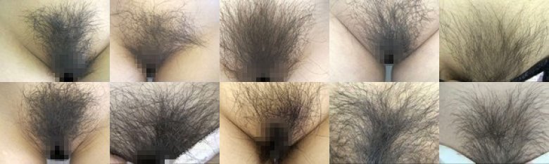 100人のまん毛 第3集:イメージ画像