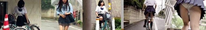 天使の盗撮 チャリ通JK追いまわし痴漢:イメージ画像