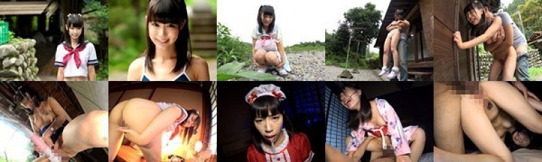 ド田舎の川辺で見つけた日焼けロリィーちゃん 舞園にこ18才:イメージ画像